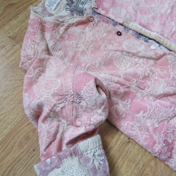Magnolia Pearl Jacquard Sirsi Jacket 592 In Soleil En Rose - Picture 1 of 10